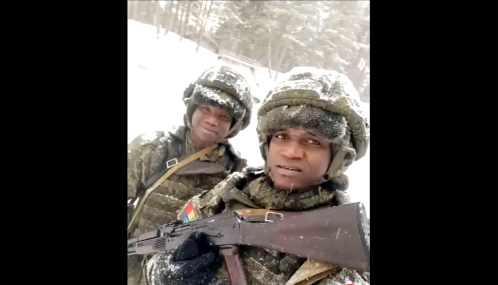 Etranger: »Situation des Africains enrôlés de force pour combattre aux côtés des Russes en Ukraine : des prisonniers crient à l’aide »
